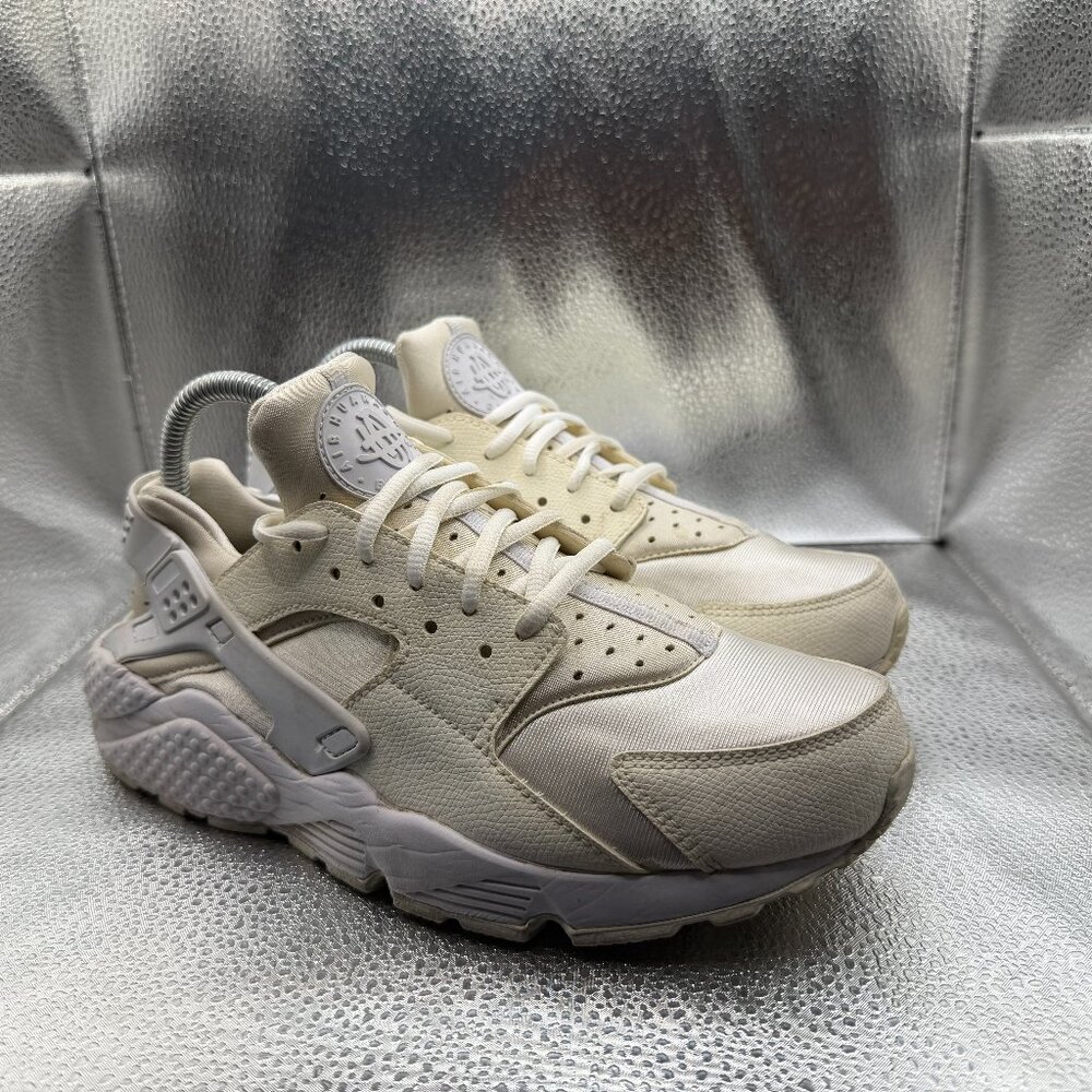 Size 8.5  Nike Air Huarache Run Off White‎ Womens Running Shoes 634835-108